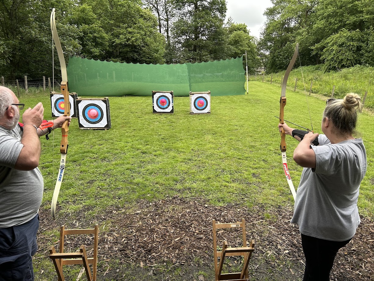 We have a selection of archery equipment and can tailor the activity to all ages.