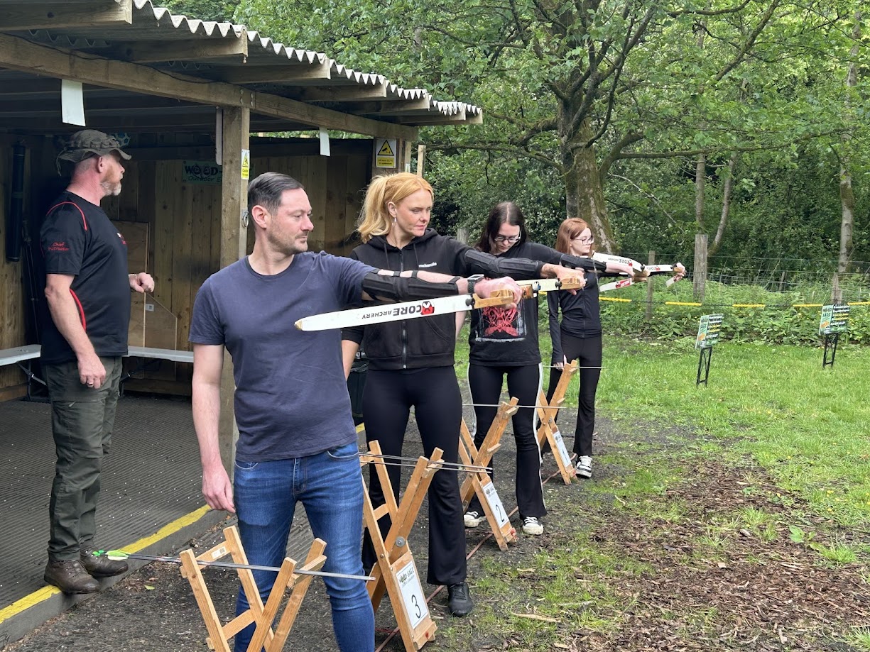 We have a selection of archery equipment and can tailor the activity to all ages.